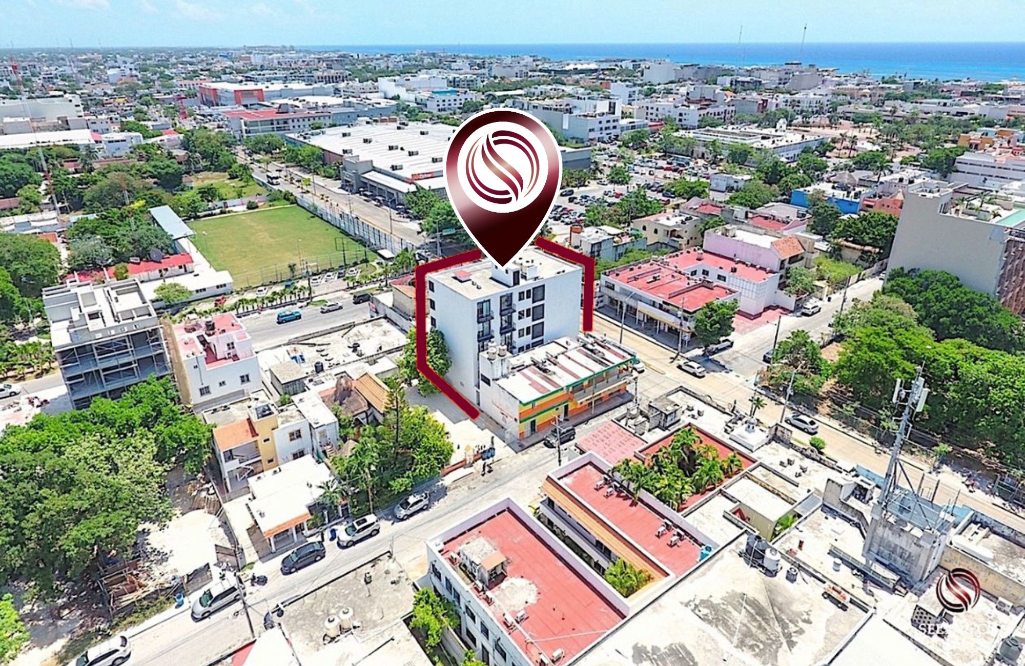Hotel en operaci&oacute;n con 22 estudios, en venta, Centro, Playa del Carmen.