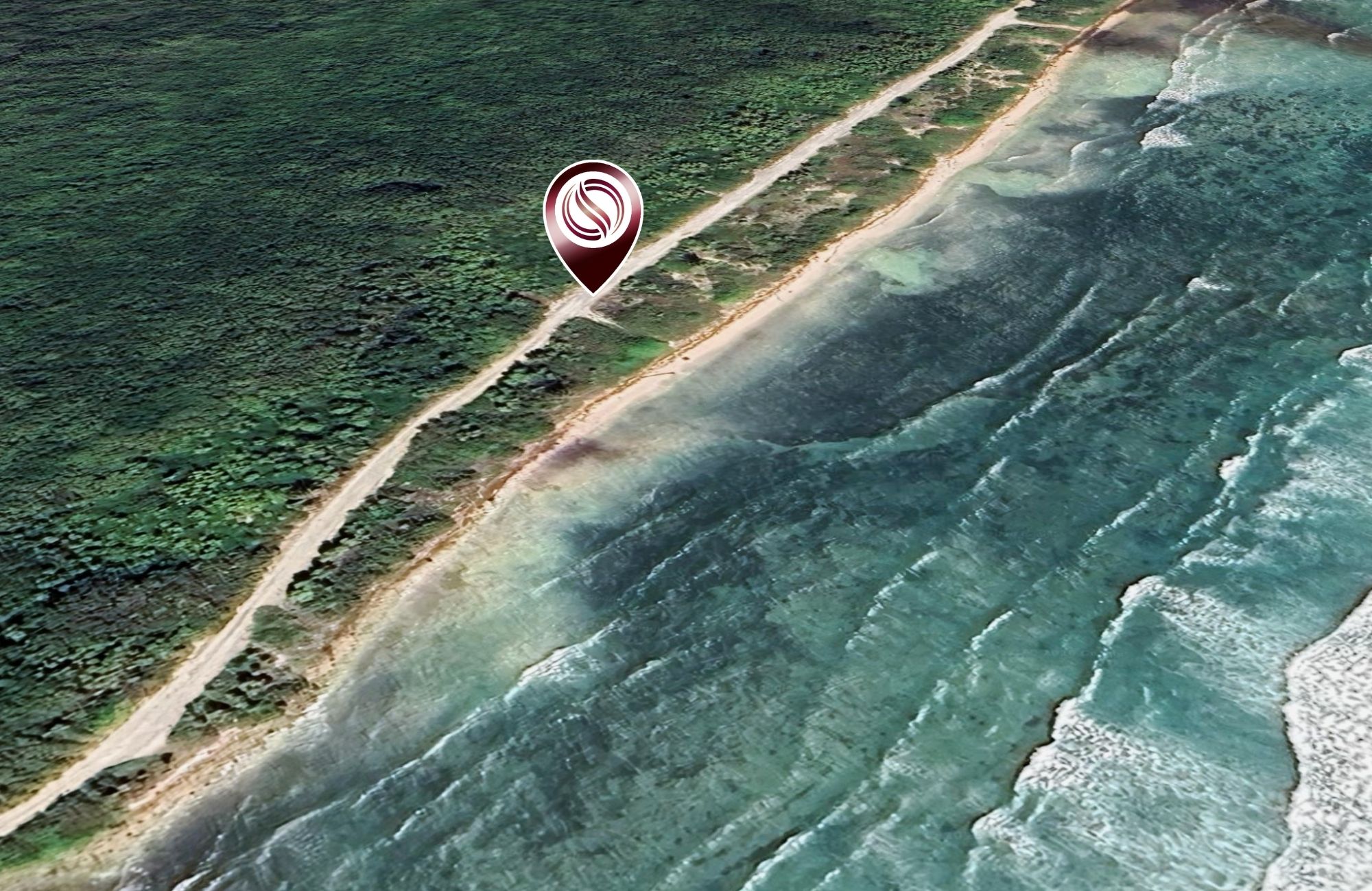 Beachfront lot with beach club, high-density mixed-use zoning for sale, Mahahual