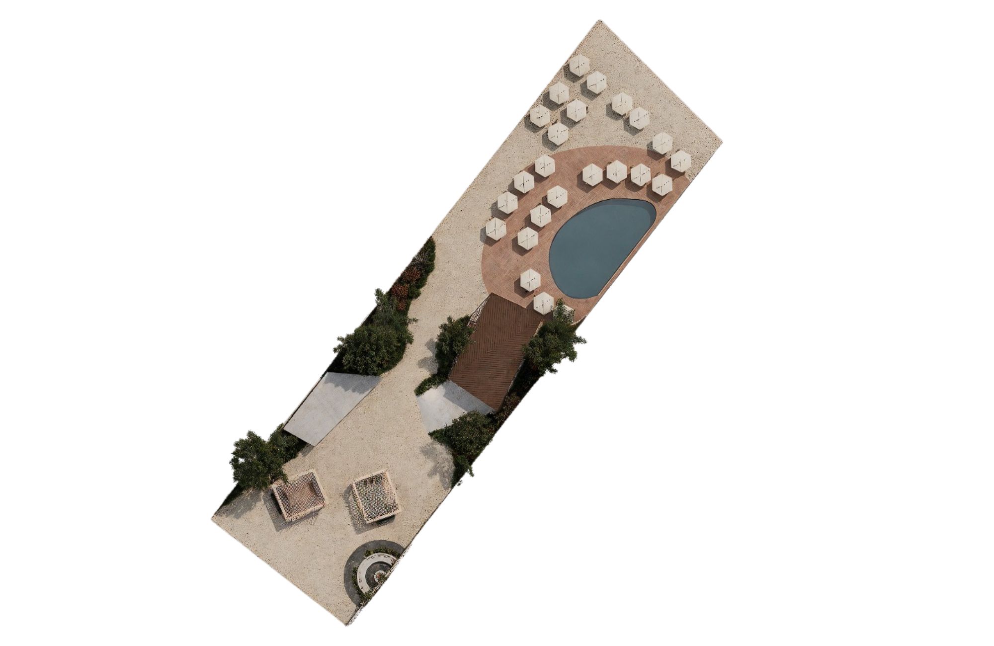 Beachfront lot with beach club, high-density mixed-use zoning for sale, Mahahual
