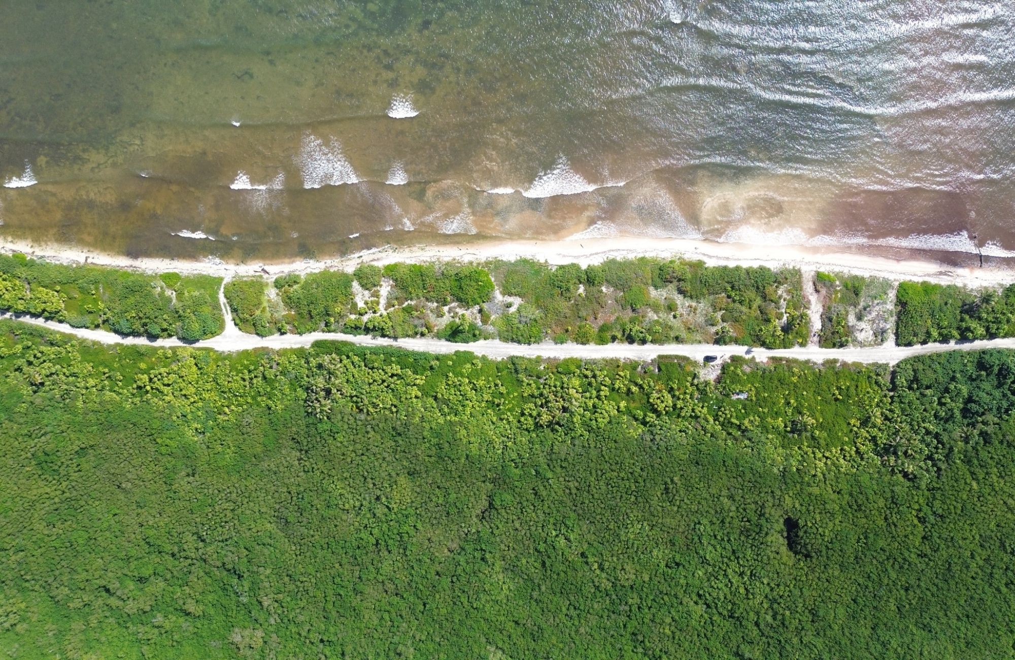 Beachfront lot with beach club, high-density mixed-use zoning for sale, Mahahual