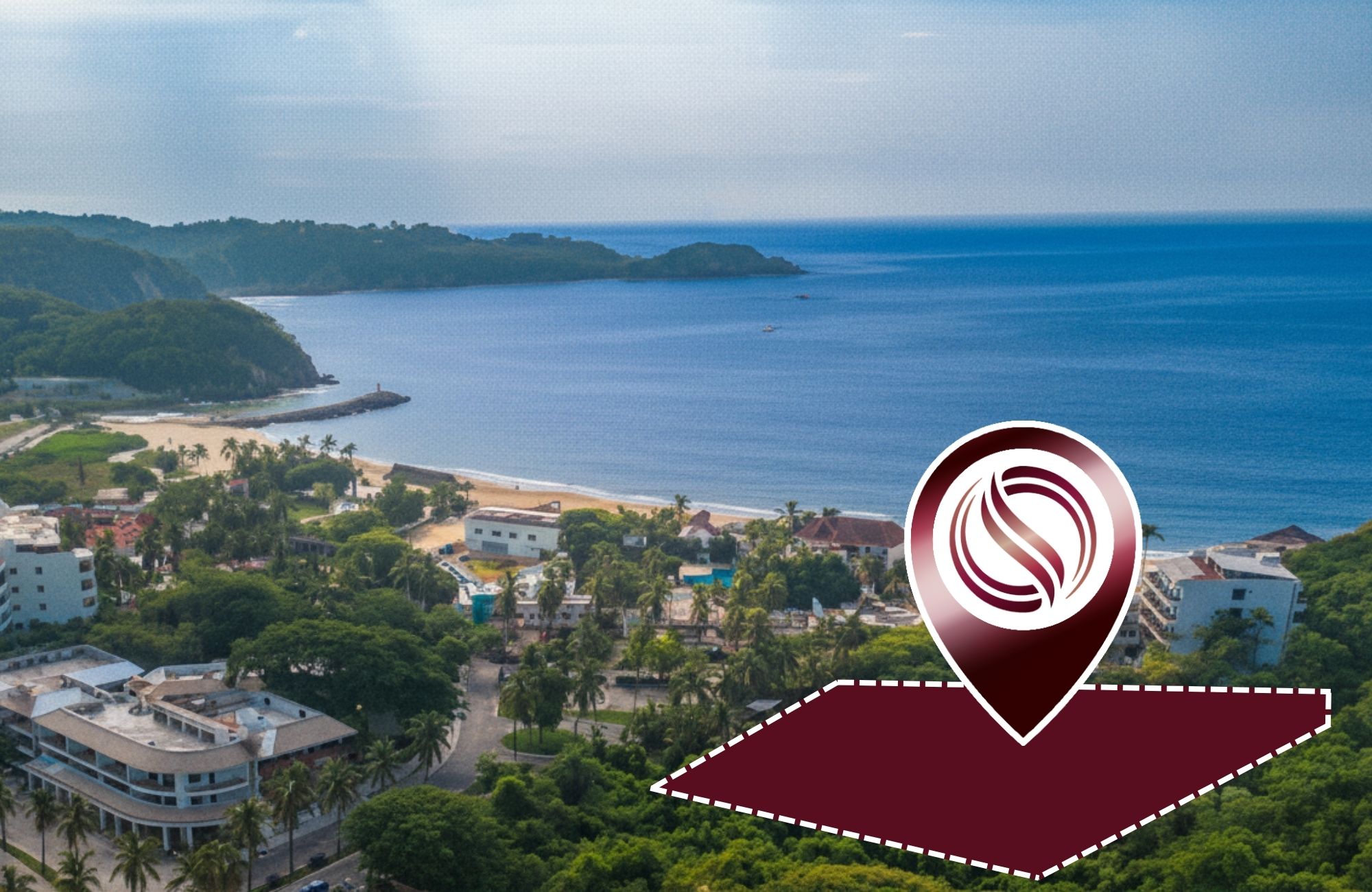 Terreno hotelero a solo 300 metros de la playa, en venta