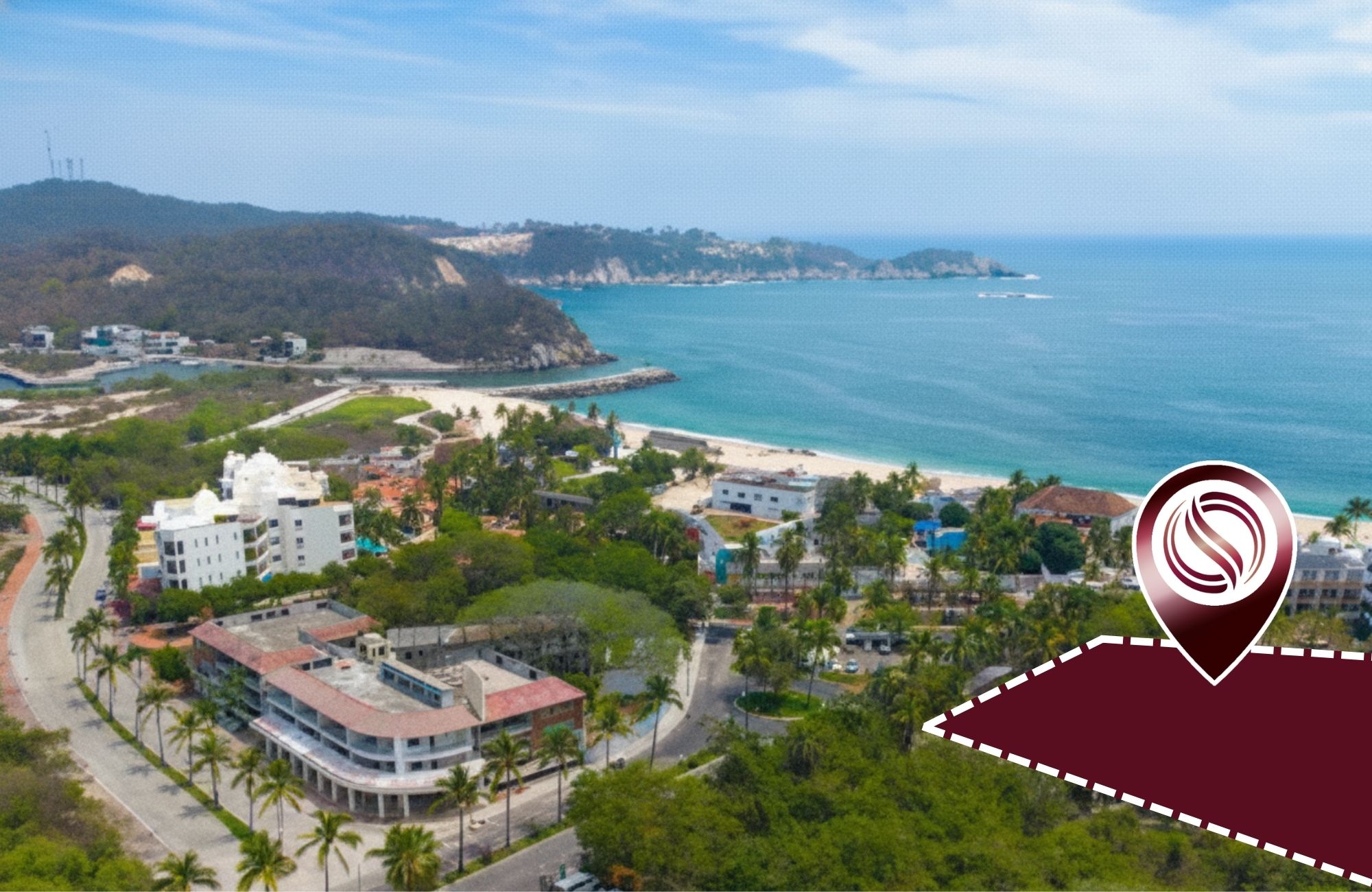 Terreno hotelero a solo 300 metros de la playa, en venta