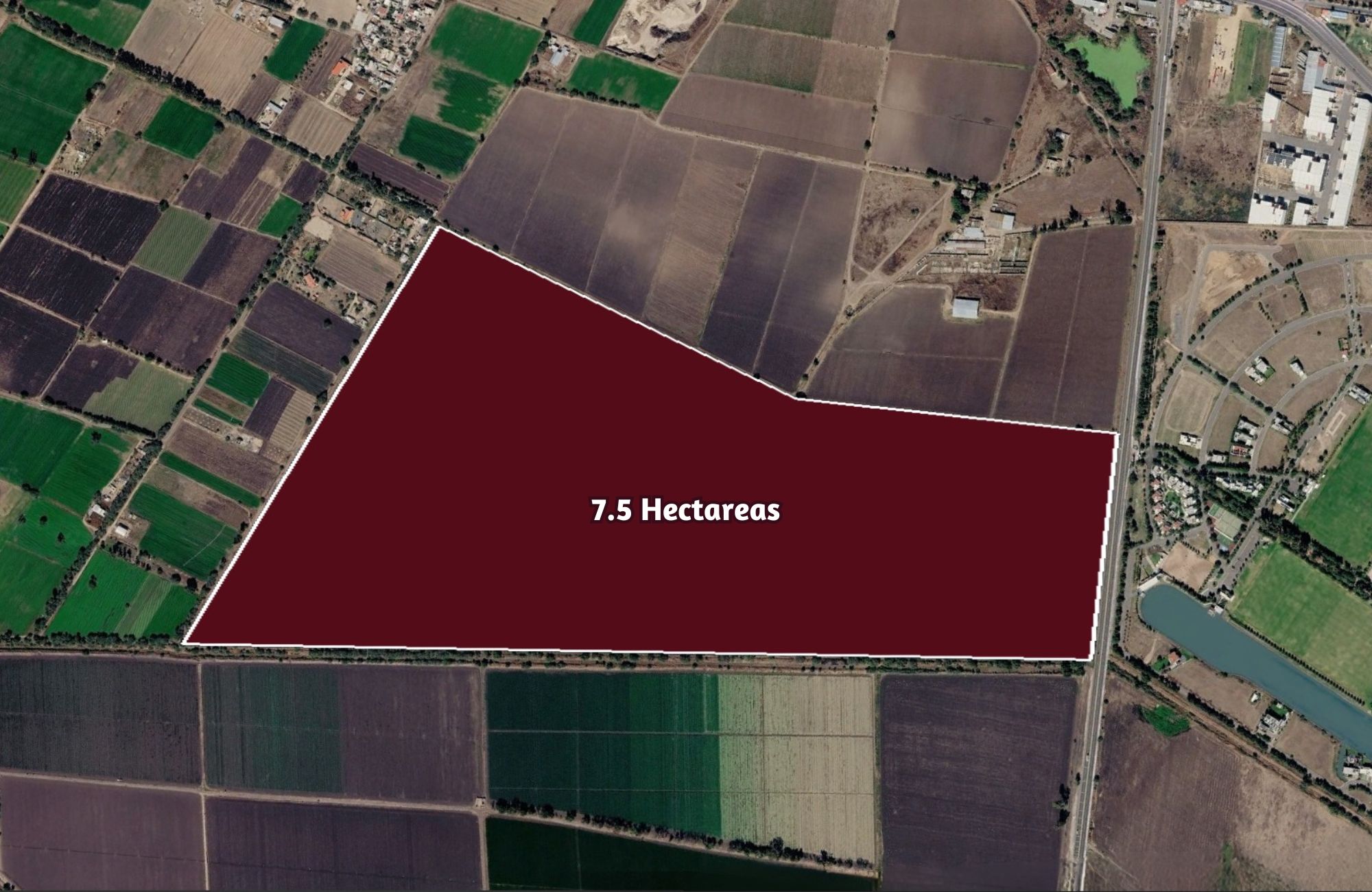 Terreno con uso de suelo Industrial, cerca del Aeropuerto de Quer&eacute;taro, en venta