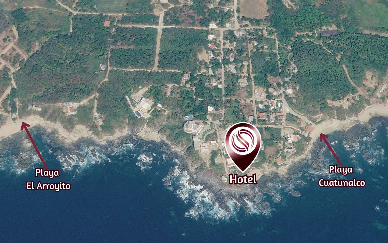 Hotel frente al mar, con acceso a la playa y alberca privada en venta
