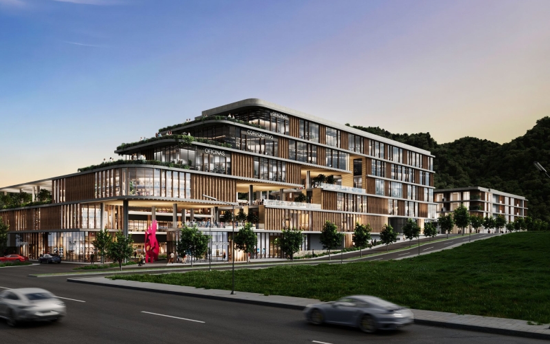 Local comercial en desarrollo moderno con &aacute;reas sociales en venta