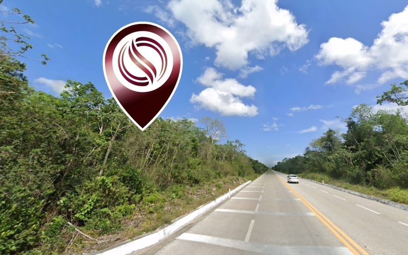 20 hect&aacute;reas de uso mixto en la entrada de Playa del Carmen, en venta