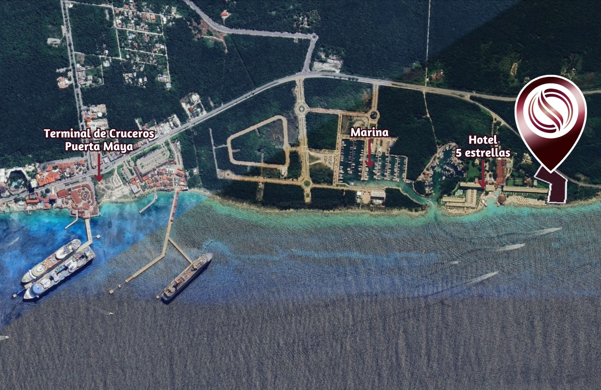Lote comercial 1,345.69 m2 de topograf&iacute;a regular, frente al mar, en venta