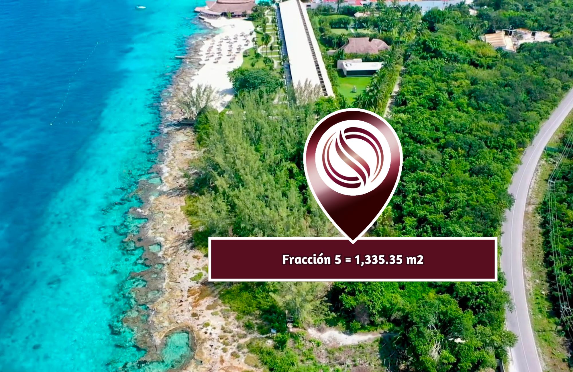 Lote comercial 1,345.69 m2 de topograf&iacute;a regular, frente al mar, en venta