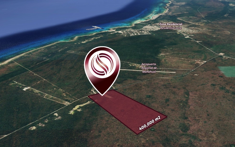 40 Hect&aacute;reas en venta, cerca del Aeropuerto Regional de Mahahual