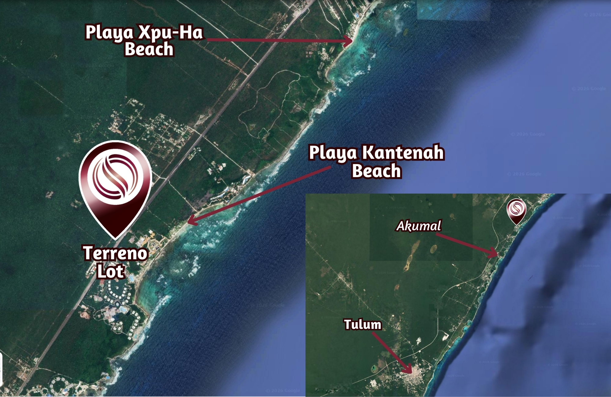 Terreno multifamiliar mixto en venta con albercas, cenote y &aacute;reas verdes