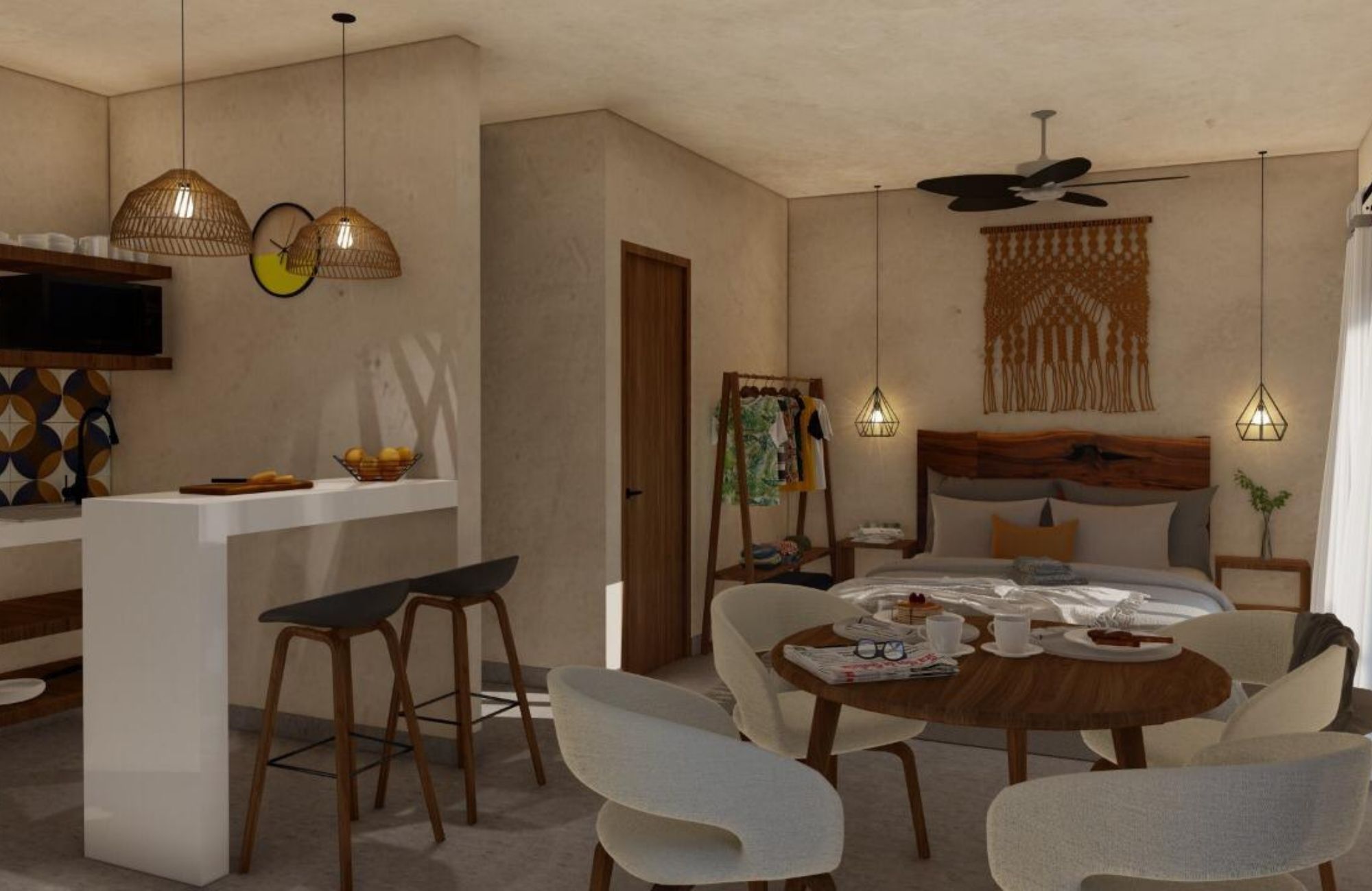 Edificio 12 estudios de 45 m2 cada uno, en obra gris, en venta