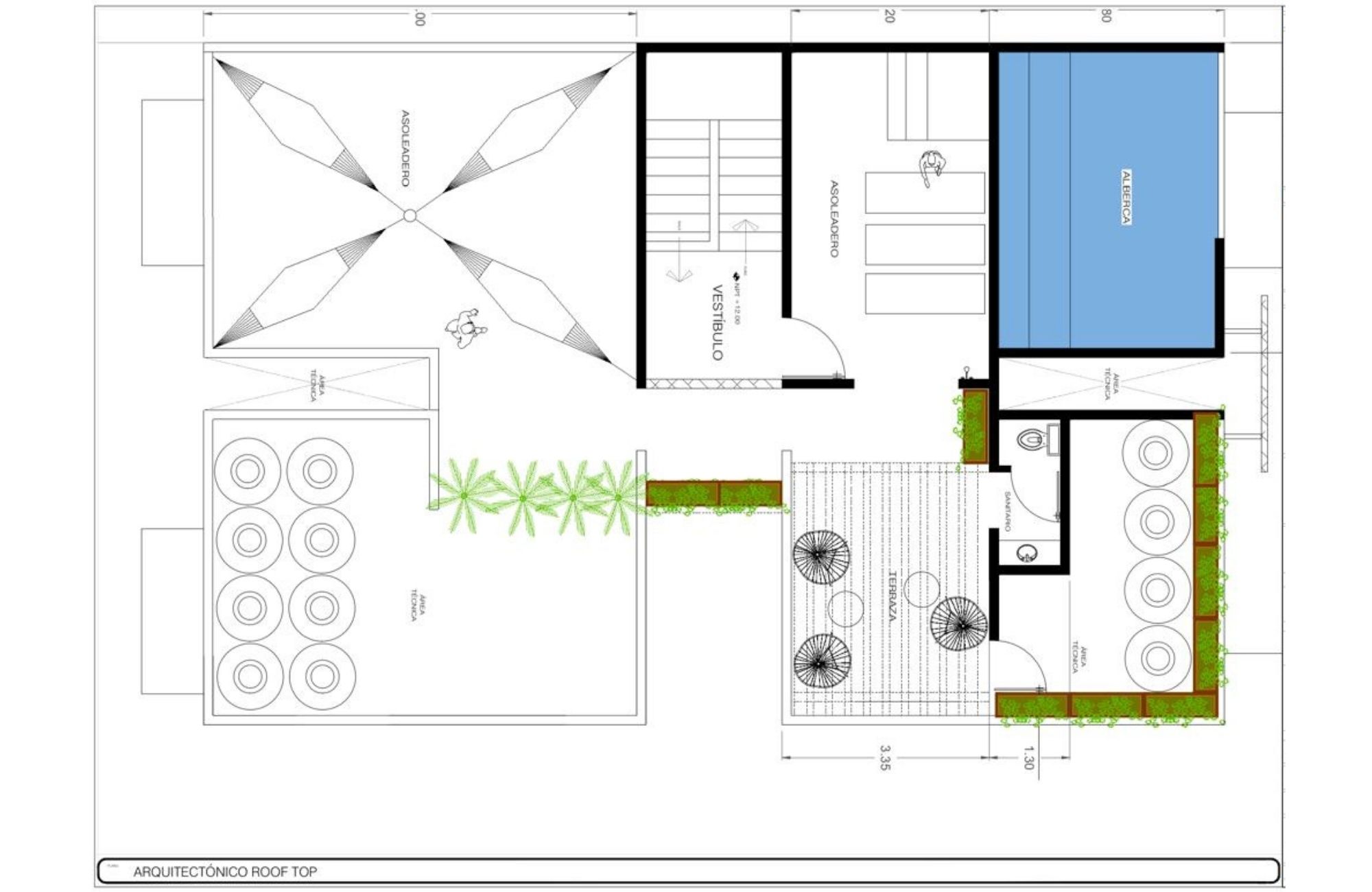 Edificio 12 estudios de 45 m2 cada uno, en obra gris, en venta