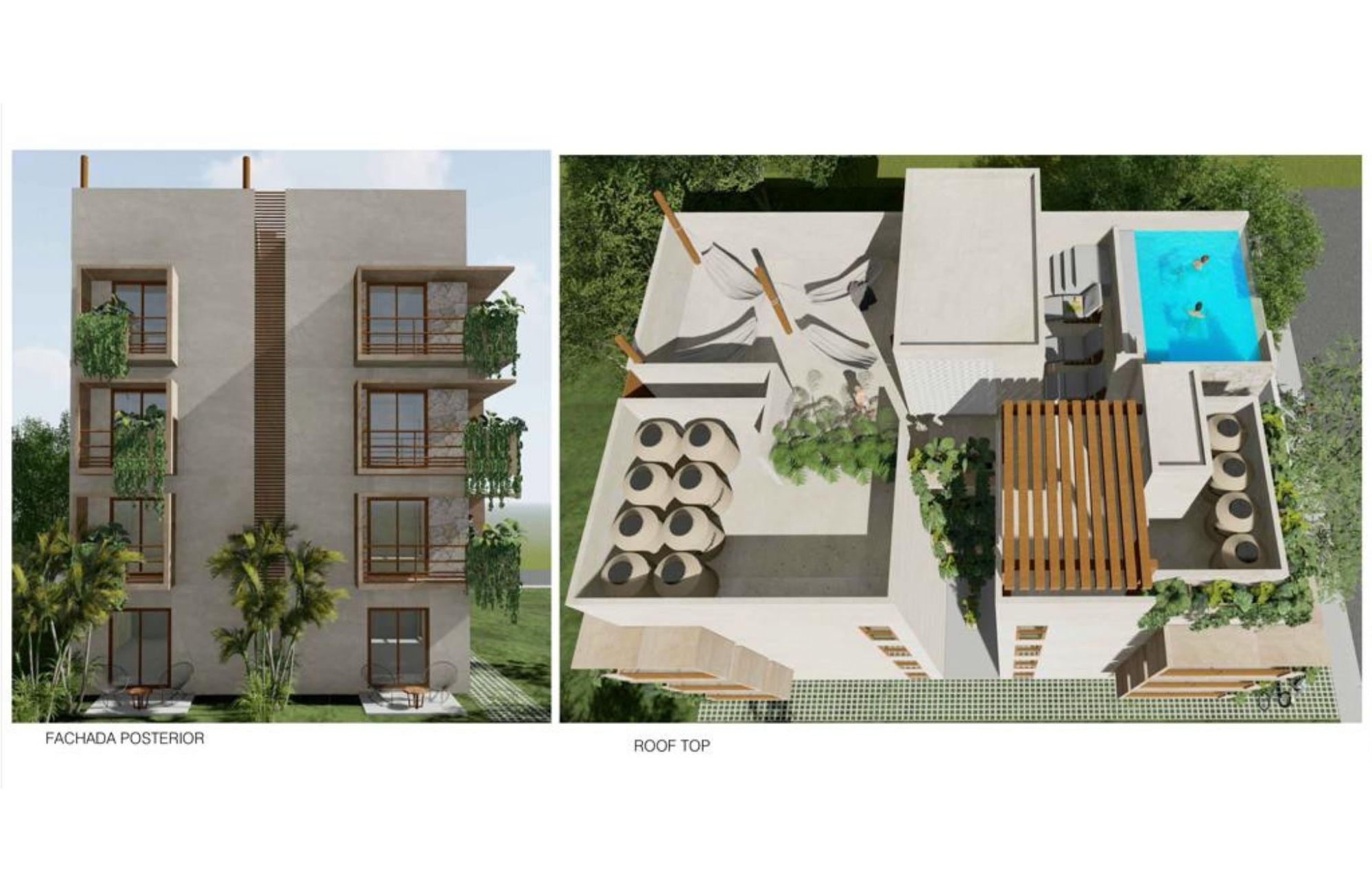 Edificio 12 estudios de 45 m2 cada uno, en obra gris, en venta