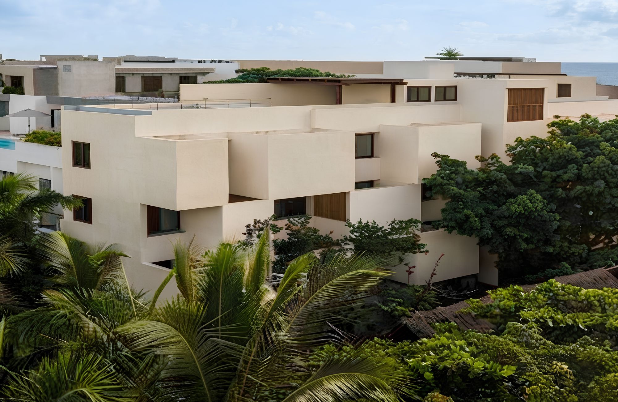 Edificio de 6 departamentos, 2 locales comerciales, rooftop y alberca, en venta