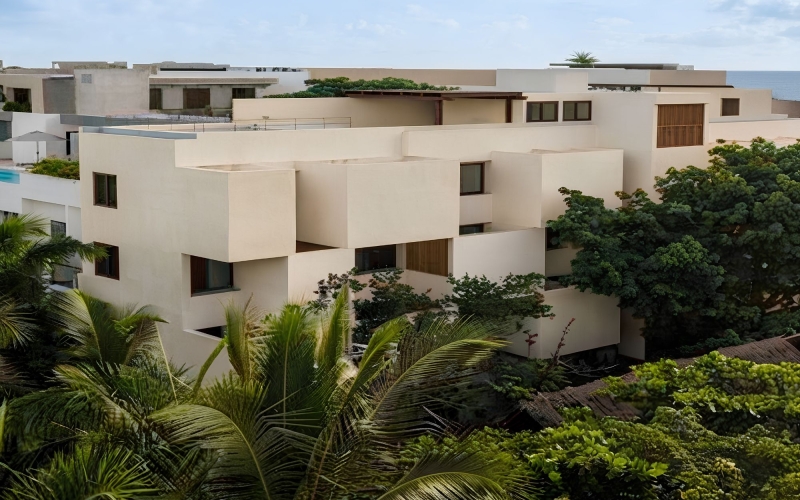 Edificio de 6 departamentos, 2 locales comerciales, rooftop y alberca, en venta