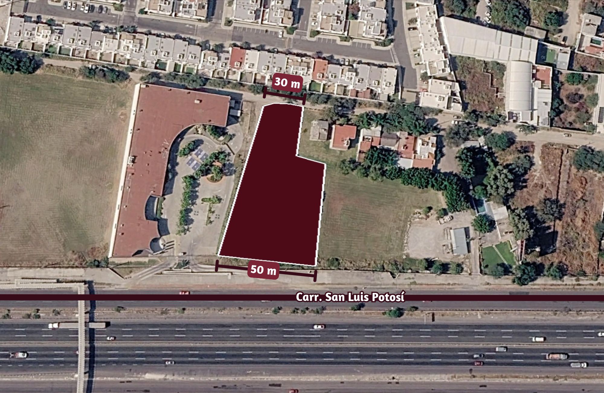 Macrolote de 3,590 m2 uso mixto, en zona comercial, en venta Quer&eacute;taro.