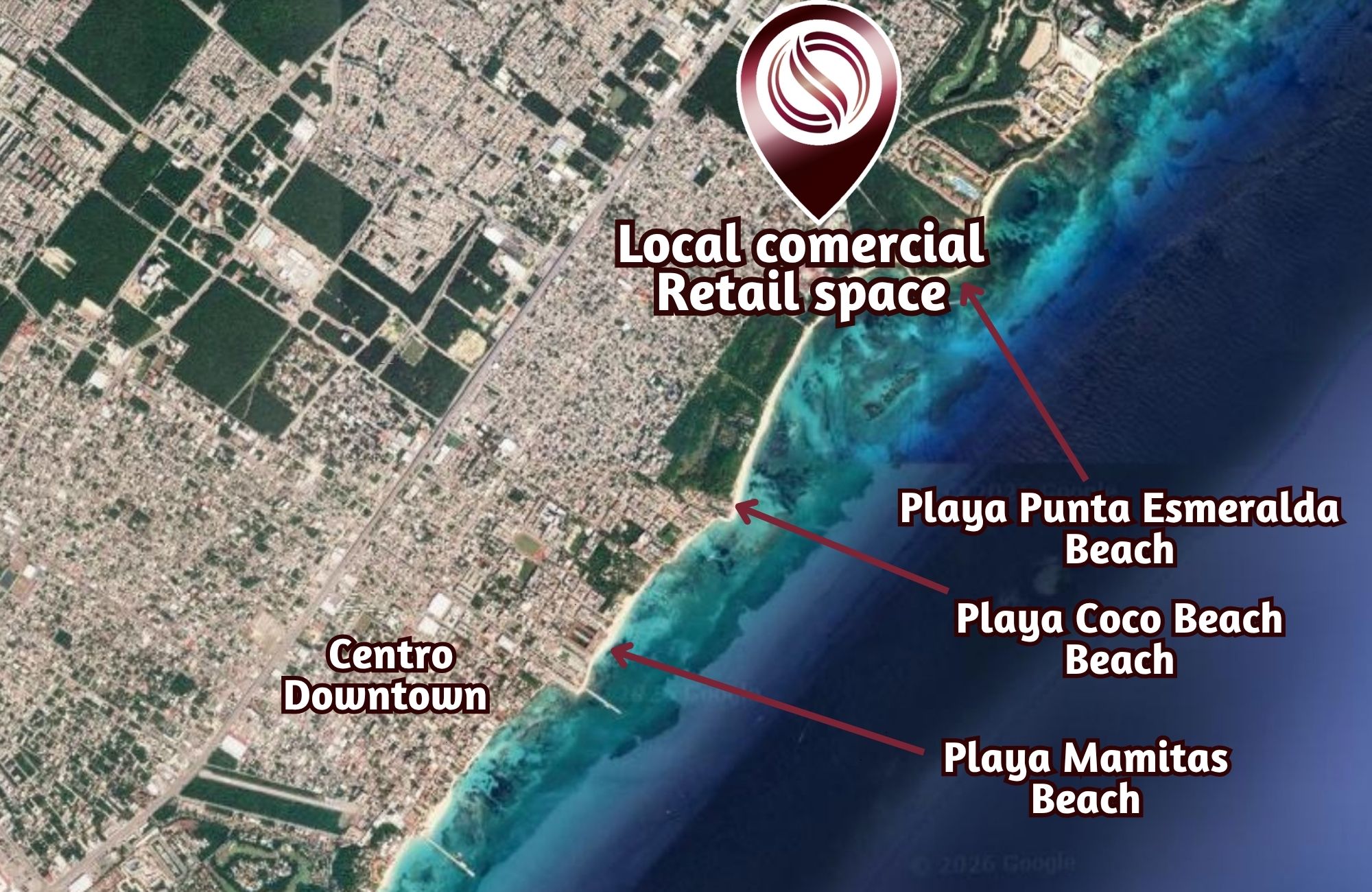 Local comercial en venta dentro de desarrollo boutique cerca de la playa