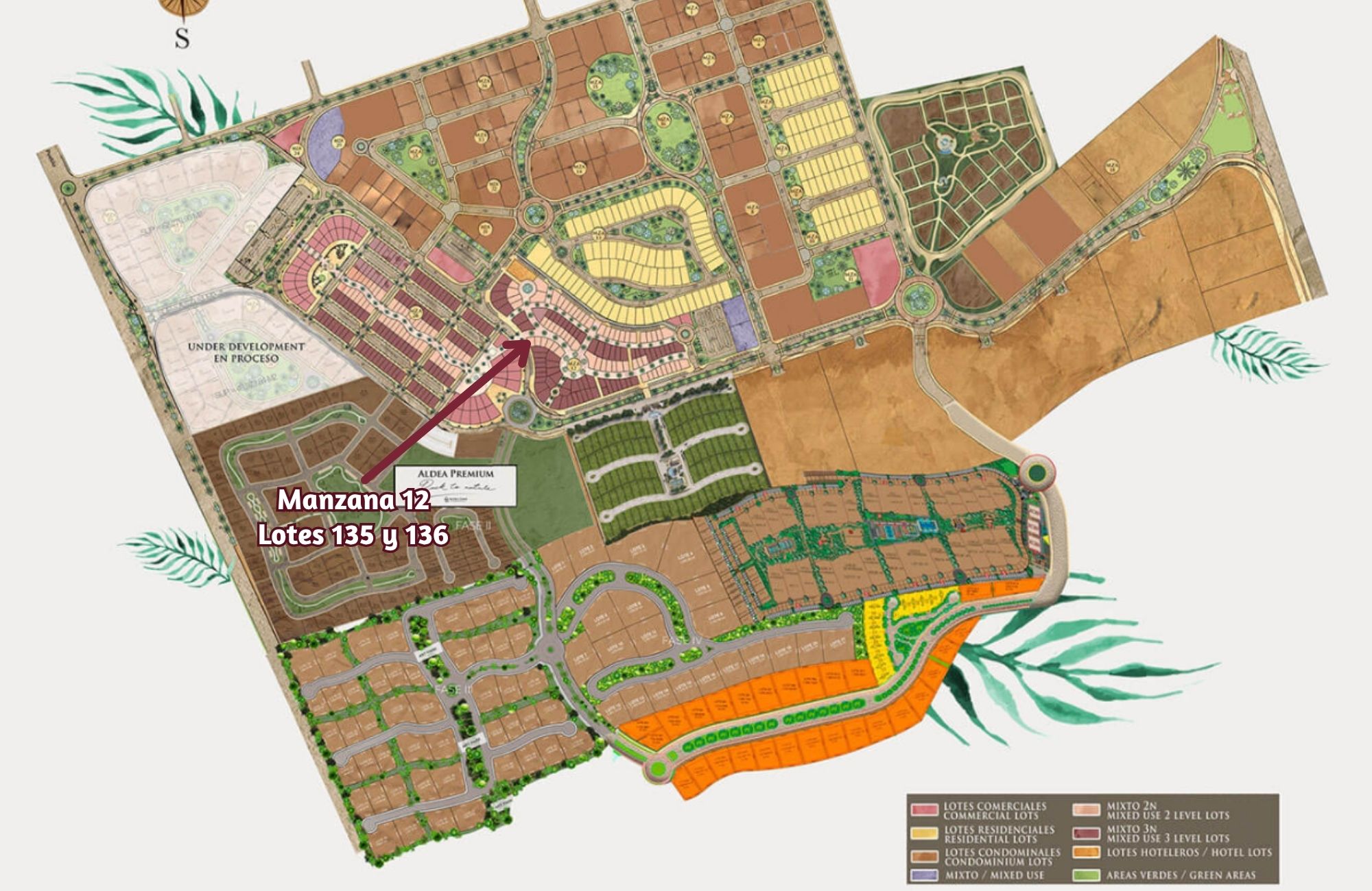 Lote - terreno uso de suelo comercial en venta en Tulum, Aldea Zama