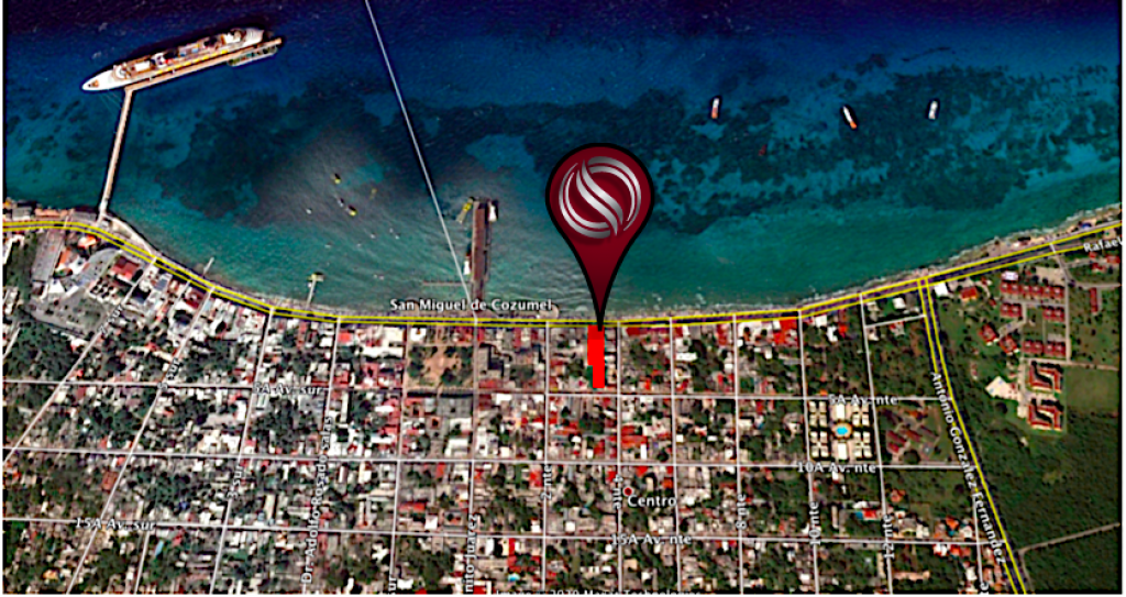 Terreno uso de suelo mixto, comercial - residencial en venta en Isla Cozumel, zona centro.