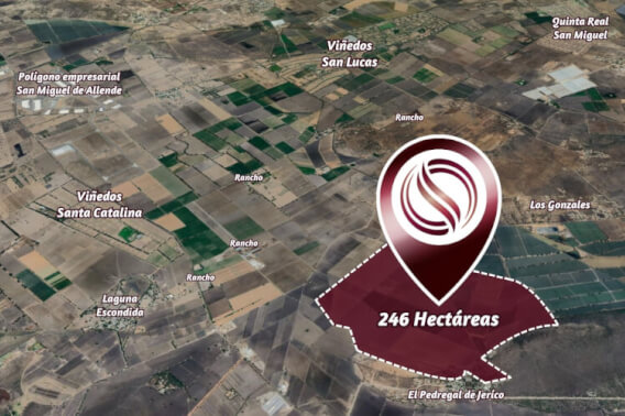 246 Hect&aacute;reas en venta, uso de suelo Agr&iacute;cola, San Miguel de Allende