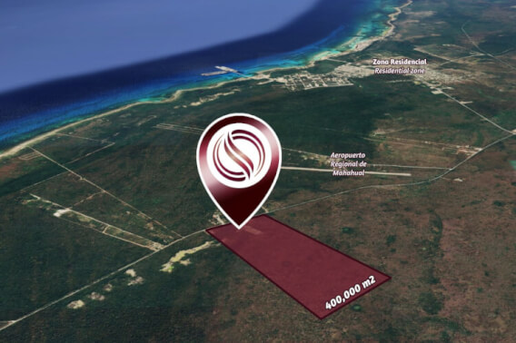 40 Hect&aacute;reas en venta, cerca del Aeropuerto Regional de Mahahual