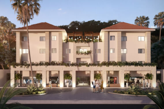 Local comercial en pre-construccion, en venta en edificio de departamentos, en Quinta aven