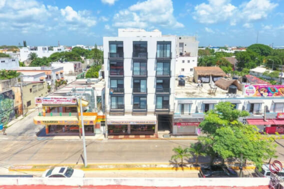 Hotel en operaci&oacute;n con 22 estudios, en venta, Centro, Playa del Carmen.