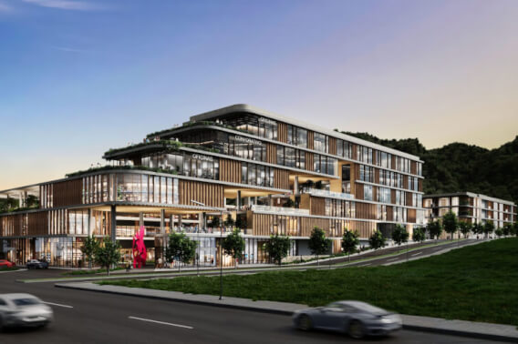 Local comercial en desarrollo moderno con &aacute;reas sociales en venta