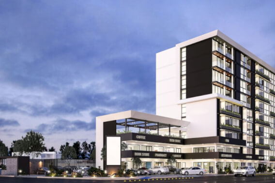 Local comercial en venta dentro de desarrollo residencial, Santa Rita Cholul