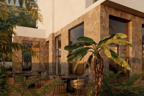 Local con doble altura y Sanitario, pre-construccion, en nueva Quinta Avenida, Corredor tur&iacute;stico, v