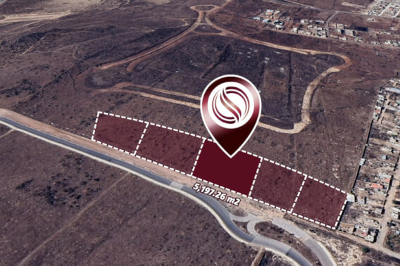 Lote comercial de 5,197 m2, en venta, El Marqu&eacute;s, Quer&eacute;taro