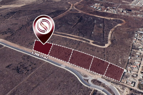 Lote comercial de 5,398 m2, en venta, El Marqu&eacute;s, Quer&eacute;taro