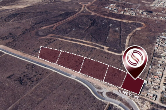 Lote comercial de 5,398 m2, en venta, El Marqu&eacute;s, Quer&eacute;taro