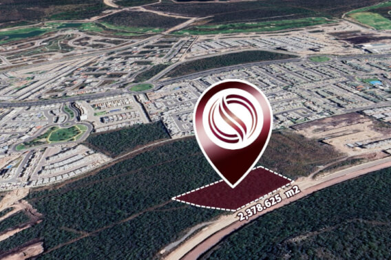 Lote dentro de comunidad de lujo en El Marqu&eacute;s, Quer&eacute;taro, ideal para comercio.