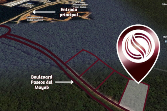 Lote dentro de residencial, en venta, Ciudad Mayakoba, Playa del Carmen