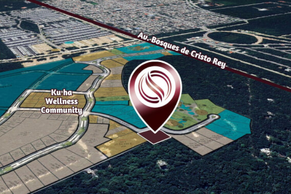 Lote multifamiliar dentro de comunidad wellness, en venta