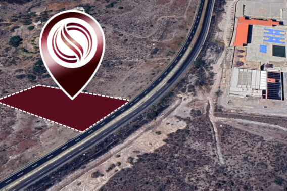 Lote para uso comercial de 3,460 m2 , en venta, Juriquilla, Quer&eacute;taro.