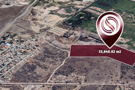 Macrolot of 33,849 m&sup2; in a gated community, for sale in El Marqu&eacute;s, Quer&eacute;taro