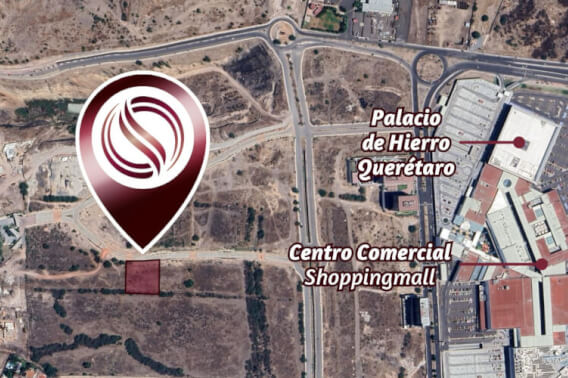 Land for debelopers of 3,328 m2 for sale, Jurica, Querétaro.