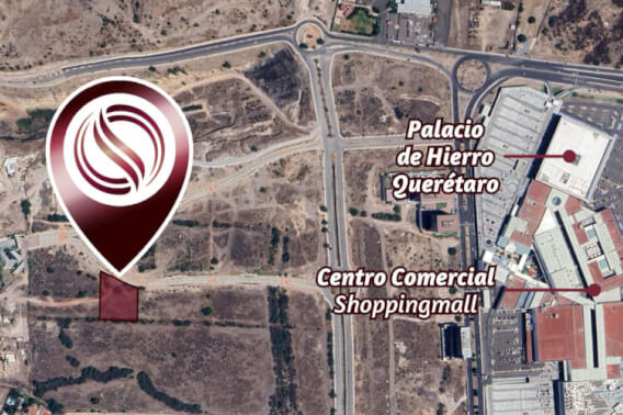 Land for developers of 4,369 m2 for sale, Jurica, Querétaro.