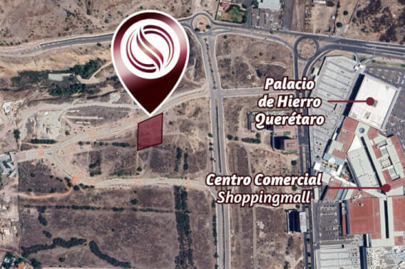 Lot for developers, with services,  of 4,645 m2 for sale, Jurica, Querétaro.
