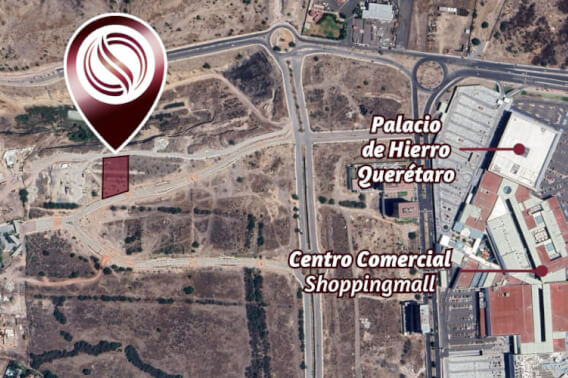 Land for developers of 5,121 m2 for sale, Jurica, Querétaro.