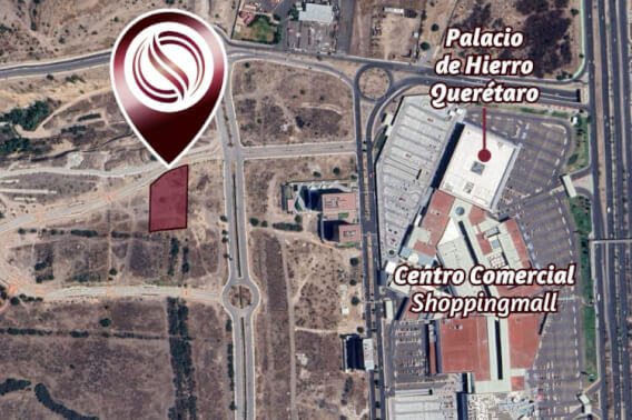 Land for developers lot of 5,905 m2 for sale, Jurica, Querétaro.