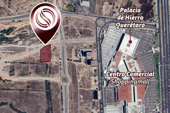 Macrolote habitacional de 5,905 m2 en venta, Jurica, Quer&eacute;taro.