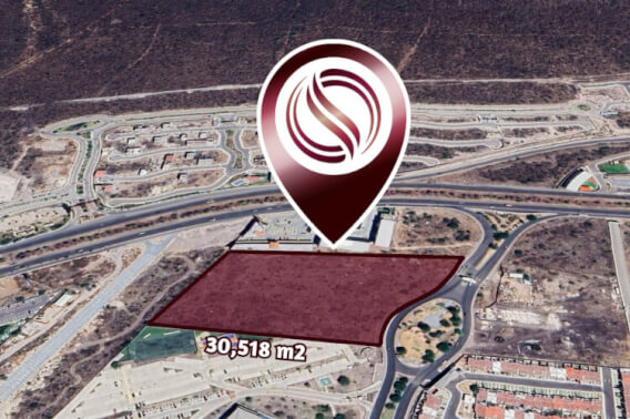 Macrolote multifamiliar de 30,528 m2, en venta El Refugio Quer&eacute;taro.