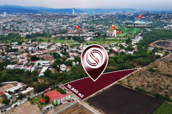 Macrolote para desarrollador cerca del campo de Golf en Juriquilla, Quer&eacute;taro