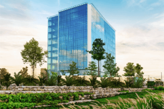 Oficina en Edificio moderno certificaci&oacute;n LEED 125 m2, rodeado de &aacute;reas verdes, lagos y centro comer