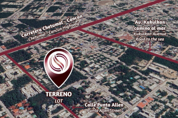 Terreno en venta, ubicado en la Veleta, Tulum