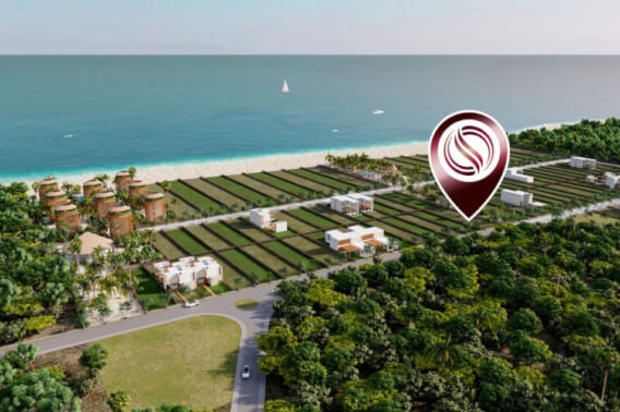 Terreno uso de suelo Residencial con club de playa en venta, Chuburn&aacute;, M&eacute;rida