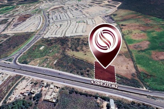 Commercial lot for sale in an exclusive area of El Marqu&eacute;s, Quer&eacute;taro.